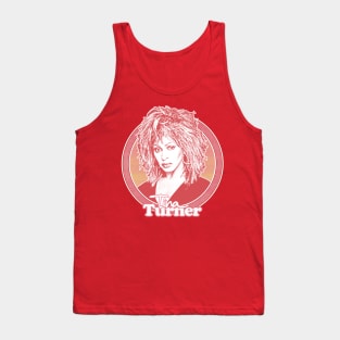 Tina Turner // 80s Style Retro Fan Art Design Tank Top